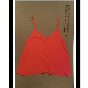 Aqua Women's Double-V Chamisole Top